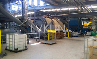 Continuous Tire Pyrolysis Plant