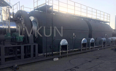 Full Continuous Tire Pyrolysis Plant